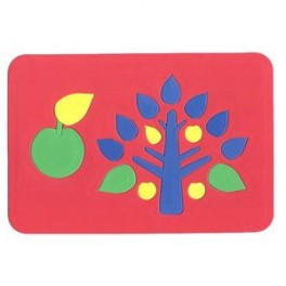 Мягкая мозаика "Дерево", 18 элементов