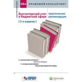 Бухгалтерский учет в бюджетной сфере: практические рекомендации : консультации экспертов. Ответы на вопросы.