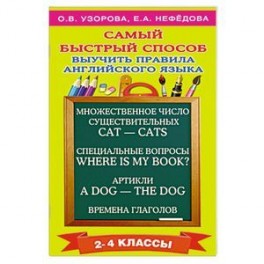 Самый быстрый способ выучить правила английского языка. 2-4 классы