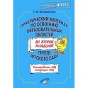 Практический материал по освоению образовательных областей во второй младшей группе дет. сада ФГОС