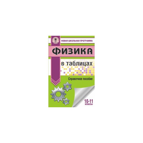 Физика в таблицах и схемах янчевская читать