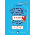 Практический материал по освоению образовательных областей в старшей группе детского сада