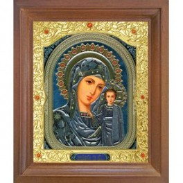 Икона Пресвятая Богородица Казанская. 10x12