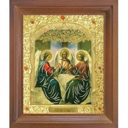 Икона Святой Троицы. 10x12