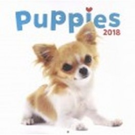 Календарь на 2018 год, настенный, ежемесячный "Puppies"