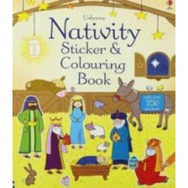 Nativity Sticker and Colouring Book