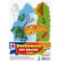 Раскраска без красок. Пазл "Морковка" (349252)