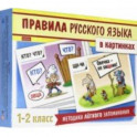 Правила русского языка в картинках. 1-2 классы. 24 карточки