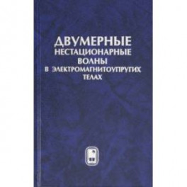 Двумерные нестационарные волны в электромагнитоупругих телах