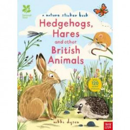 Hedgehogs, Hares & Other British Animals Sticker