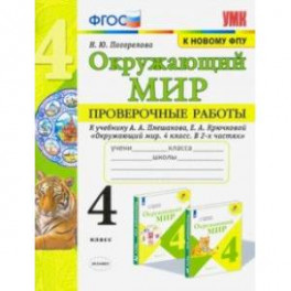 Окружающий мир. 4 класс. Проверочные работы к учебнику А. А. Плешакова, Е. А. Крючковой