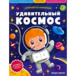 Удивительный космос. Книжка с наклейками