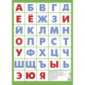 Азбука русская разрезная без картинок
