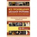 Все произведения школьной программы в кратком изложении. Русская и зарубежная литература. 5-11 класс