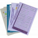 Комплект из 6 таблиц для изучения китайского языка