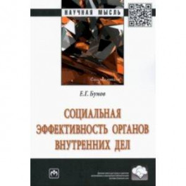 Социальная эффективность органов внутренних дел