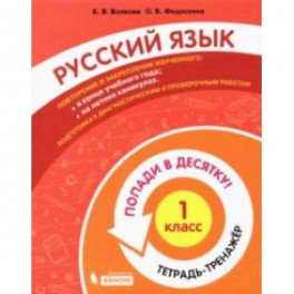 Русский язык. 1 класс. Тетрадь-тренажер