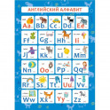 Обучающий плакат "Английский алфавит" (57814001)