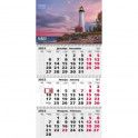 Календарь на 2022 год Морские пейзажи 3, трехблочный