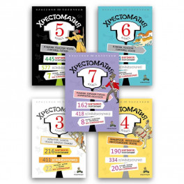 Комплект "Хрестоматия 3-7 класс