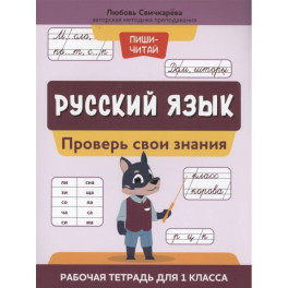 Русский язык: проверь свои знания: рабочая тетрадь для 1 класса