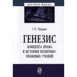 Генезис концепта права в истории политико-правовых учений. Монография
