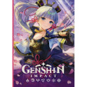 Genshin Impact на каждый день с наклейками (розовый)