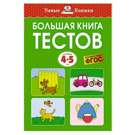 Большая книга тестов. 4-5 лет