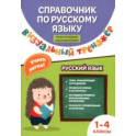 Справочник по русскому языку. Визуальный тренажер. 1-4 классы