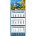 Календарь Пейзаж с замком Нойшванштайн