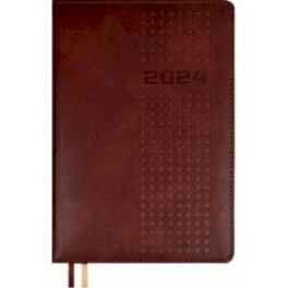 Ежедневник датированный на 2024 год Флоттер, коричневый, А5, 176 листов
