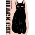 Записная книжка Черный кот, 48 листов, линия
