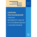 Сборник постановлений Пленума ВС РФ по уголовным делам с комментариями, 2023 год