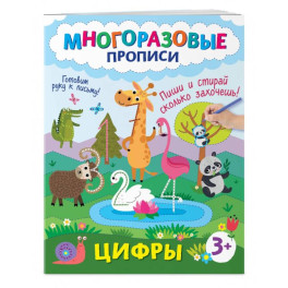 Цифры. Пиши и стирай сколько захочешь!