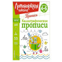 Каллиграфические прописи