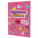 Наклейки Pink Power Stickers (фуксия обложка)