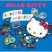 Hello Kitty. Альбом наклеек синий