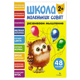Школа маленьких совят 2+. Развиваем мышление