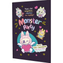 Наклейки Monster Party (черная обложка)