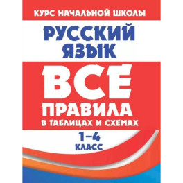 Русский язык 1-4 кл.Все правила в таблицах и схемах