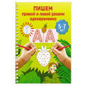 Пишем правой и левой руками одновременно. 5-7 лет