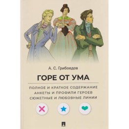Горе от ума. Полное и краткое содержание. Анкеты и профили героев. Сюжетные и любовные линии