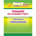 Тренажёр по устному счёту. Табличное умножение