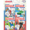 Патриотическая раскраска. Я люблю Россию № 4 (комплект из 4-х раскрасок, 4-7 лет)