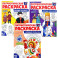 Патриотическая раскраска: Народы России и Народные промыслы (комплект из 3-раскрасок, 4-7 лет)