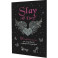 Наклейки Slay All Day:150 для ежедневников,смартфонов и ноутбуков (черная обложка)