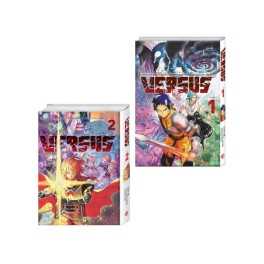 Комплект манги VERSUS. Замес. Том 1 и 2 + стикерпак