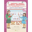 Таблицы, схемы, графики, диаграммы 4 класс.Рабочая/тетрадь в 3-х частях