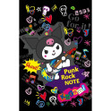 Kuromi. Punk Rock Note