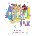 Тетрадь для нот &laquo;Winx. Магия дружбы&raquo;